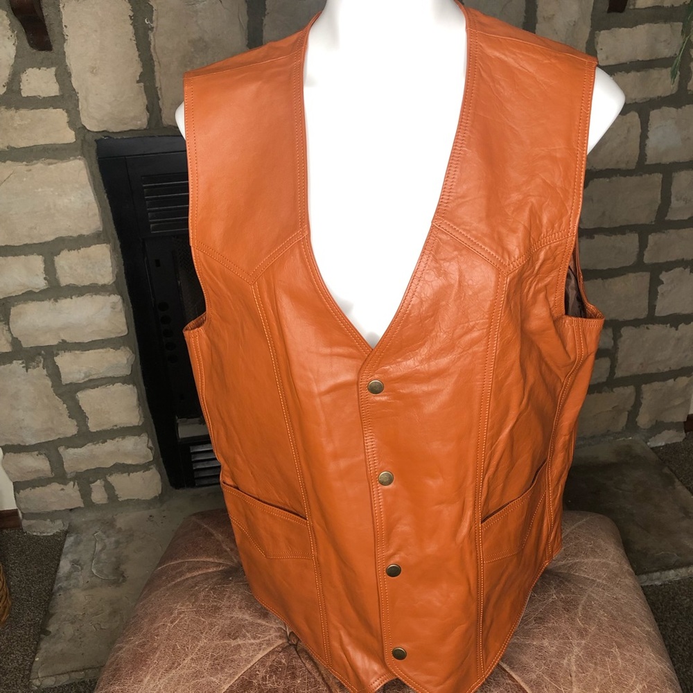 Urban Outlaw Unisex leather vest